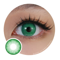Kazzue Festival Green colored contacts