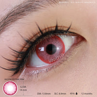 Kazzue Festival Pink colored contacts