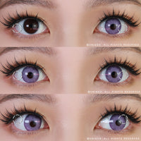 Kazzue Festival Violet colored contacts