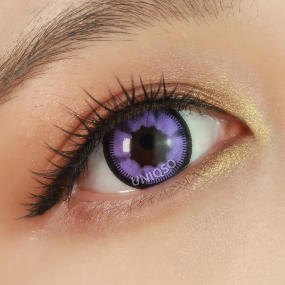 Kazzue Heavenly Gummi Violet colored contacts