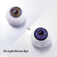 Kazzue Heavenly Gummi Violet colored contacts