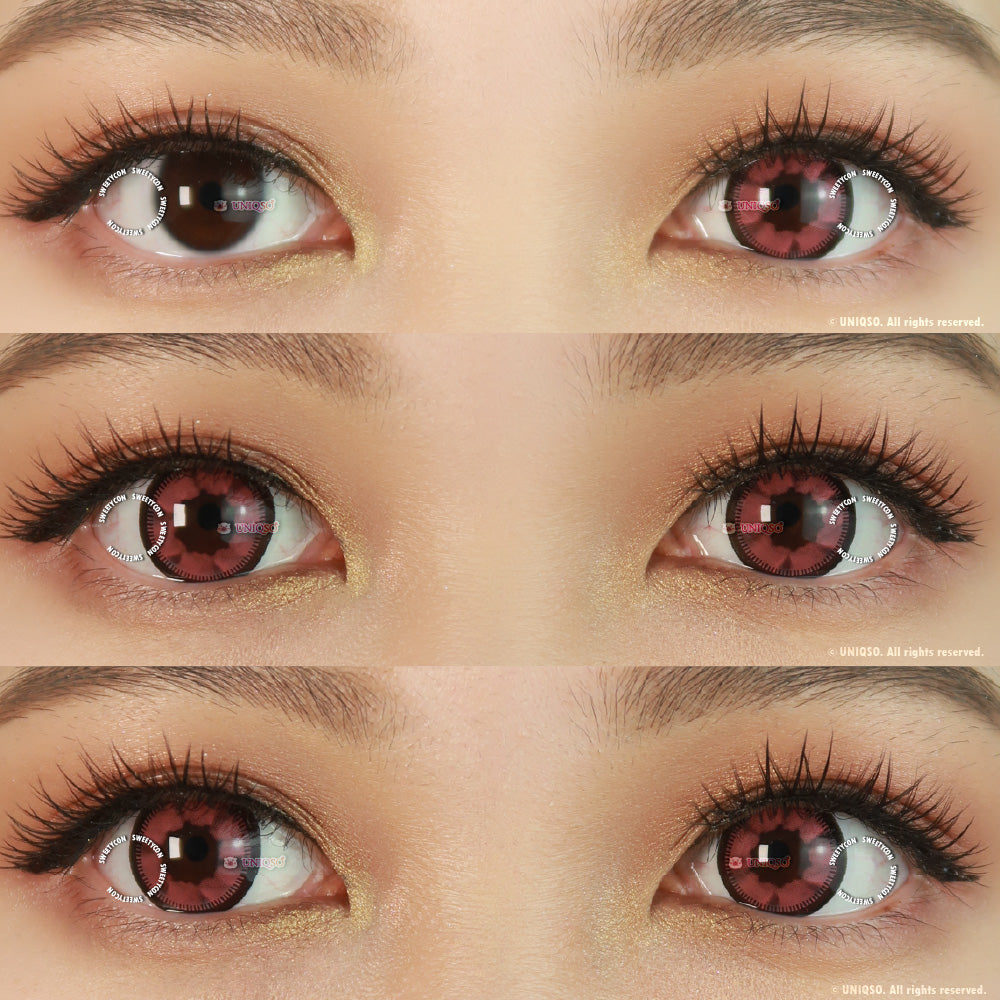 Kazzue Heavenly Jelly Pink colored contacts