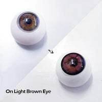 Kazzue Heavenly Jelly Pink colored contacts