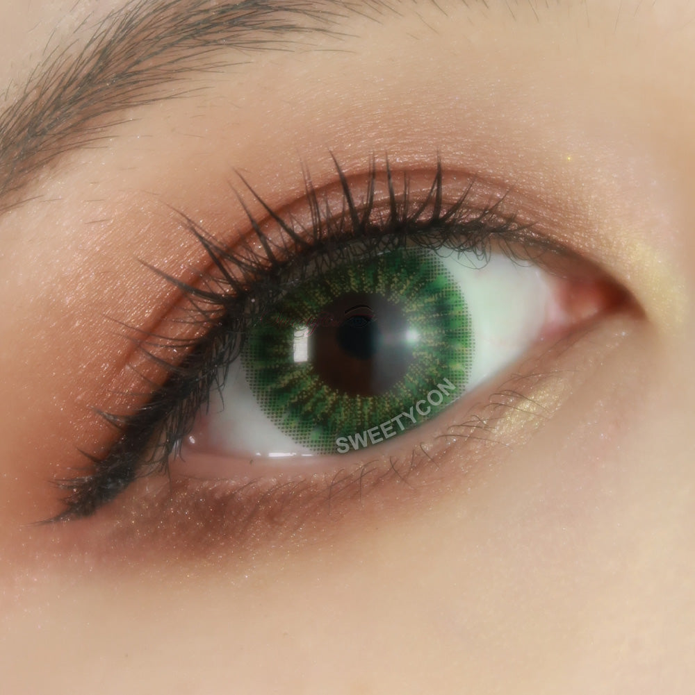 Kazzue Heavenly Lollipop Green (1 lens/pack)-Colored Contacts-UNIQSO Canada