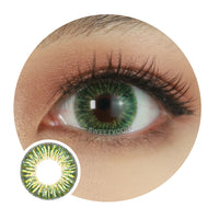 Kazzue Heavenly Lollipop Green (1 lens/pack)-Colored Contacts-UNIQSO Canada