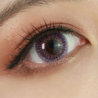 Kazzue Heavenly Macaron Violet (1 lens/pack)-Colored Contacts-UNIQSO Canada