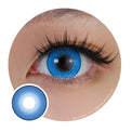Kazzue Intense Pop Blue colored contacts