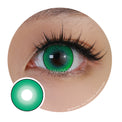 Kazzue Intense Pop Green colored contacts