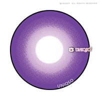 Kazzue Intense Pop Purple colored contacts