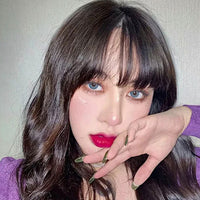 Kazzue Jewel Aquamarine (1 lens/pack)-Colored Contacts-UNIQSO Canada