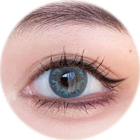 Kazzue Jewel Aquamarine (1 lens/pack)-Colored Contacts-UNIQSO Canada