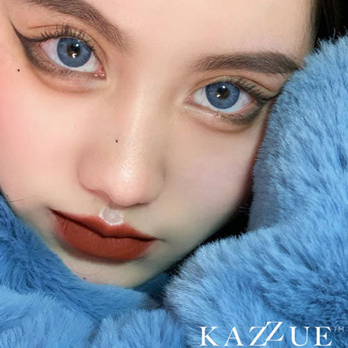 Kazzue Jewel Sapphire (1 lens/pack)-Colored Contacts-UNIQSO Canada