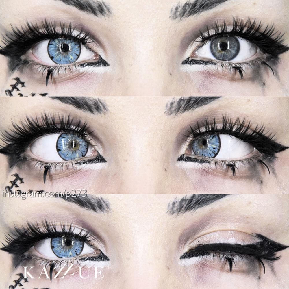 Kazzue Legacy Blue (1 lens/pack)-Colored Contacts-UNIQSO Canada