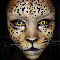 Kazzue Mini Sclera Wolfeye Yellow (1 lens/pack)-Mini Sclera Contacts-UNIQSO Canada