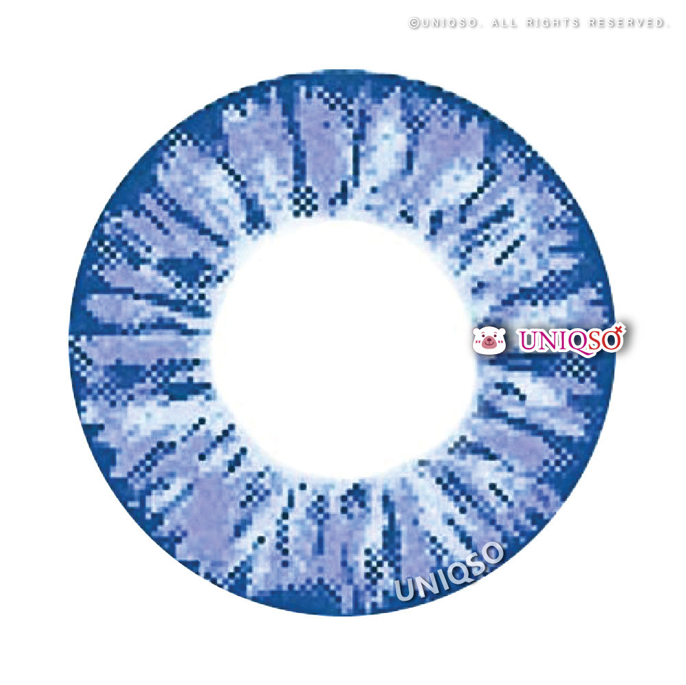 Kazzue Starryeye Blue (1 lens/pack)-Colored Contacts-UNIQSO Canada