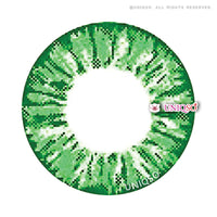 Kazzue Starryeye Green (1 lens/pack)-Colored Contacts-UNIQSO Canada