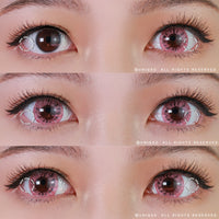 Kazzue Starryeye Pink (1 lens/pack)-Colored Contacts-UNIQSO Canada
