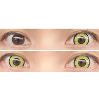 Kazzue Twilight Yellow (1 lens/pack)-Colored Contacts-UNIQSO Canada