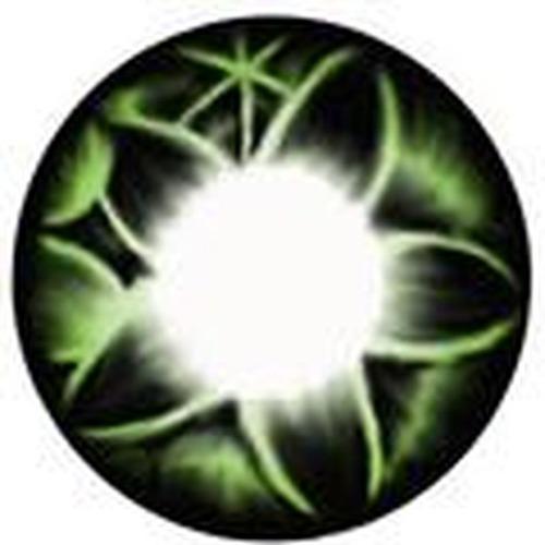 Kimchi Flora Green (1 lens/pack)-Colored Contacts-UNIQSO Canada