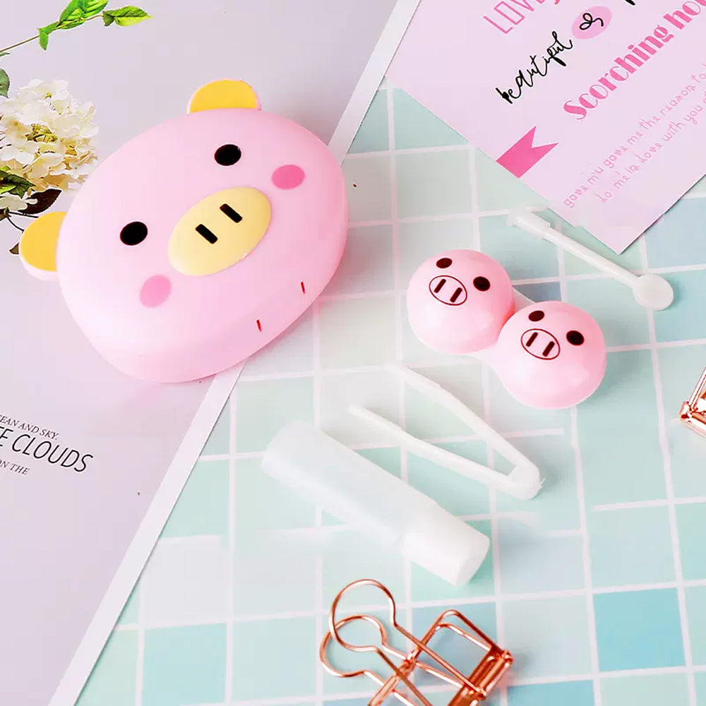 Lens Case - Cute Piggy-Lens Case-UNIQSO Canada