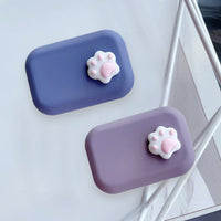 Lens Case - Side Pink Paw Set-Lens Case-UNIQSO Canada