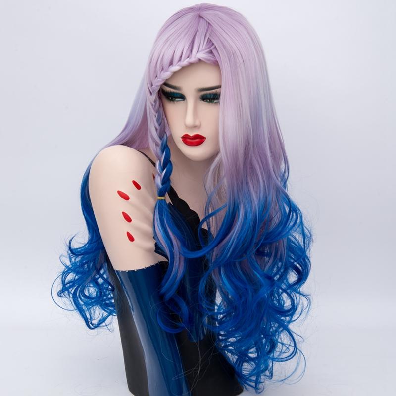 Lolita Wig - Lilac Waterfall Braided-Lolita Wig-UNIQSO Canada