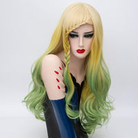 Lolita Wig - Parrot Yellow & Green-Lolita Wig-UNIQSO Canada
