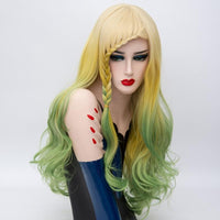 Lolita Wig - Parrot Yellow & Green-Lolita Wig-UNIQSO Canada