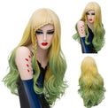 Lolita Wig - Parrot Yellow & Green-Lolita Wig-UNIQSO Canada