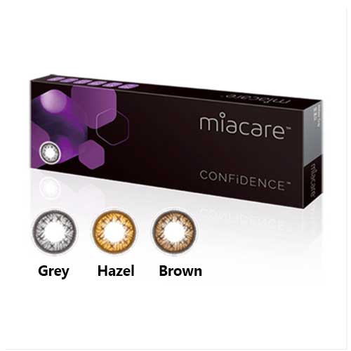 MiaCare 1-Day Confidence Color - 2 Tones (10 lenses/pack)-Colored Contacts-UNIQSO Canada
