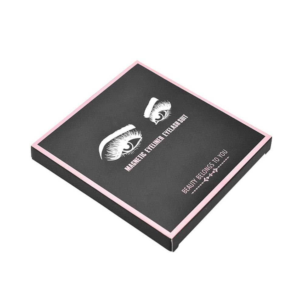 Mixed Designs Faux Mink Magnetic Eyelashes Kit Set (3 Pairs)-Magnetic Eyelash-UNIQSO Canada