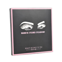 Mixed Designs Faux Mink Magnetic Eyelashes Kit Set (3 Pairs)-Magnetic Eyelash-UNIQSO Canada