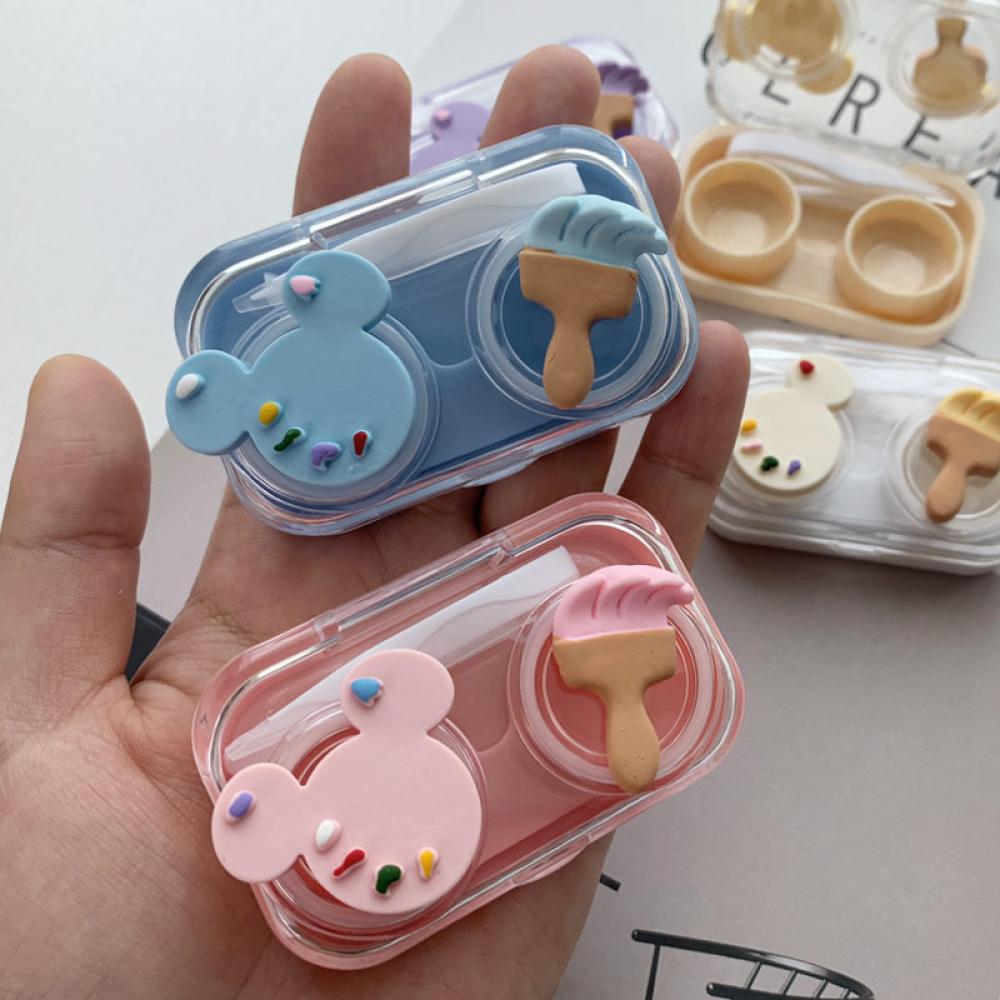 Mouse & Brush Leak Proof Lens Case-Lens Case-UNIQSO Canada