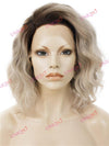 Premium Wig - Sugarcane Lace Front with Deep Nutmeg Roots-Lace Front Wig-UNIQSO