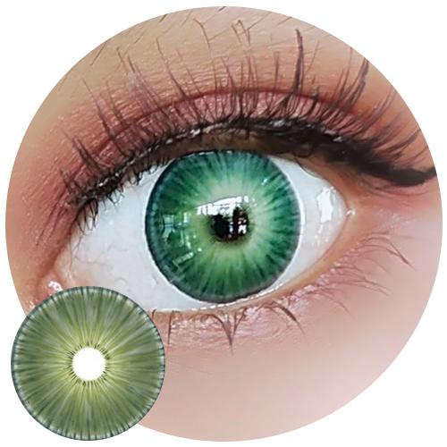 Urban Layer New York Green (1 lens/pack)-Colored Contacts-UNIQSO