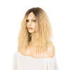 Premium Wig - Rooted Honey Blonde in Medium Curl Lace Front Wig-Lace Front Wig-UNIQSO