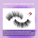Natural Long Faux Mink Magnetic Eyelashes Full Kit Set (5 Pairs)-Magnetic Eyelash-UNIQSO Canada