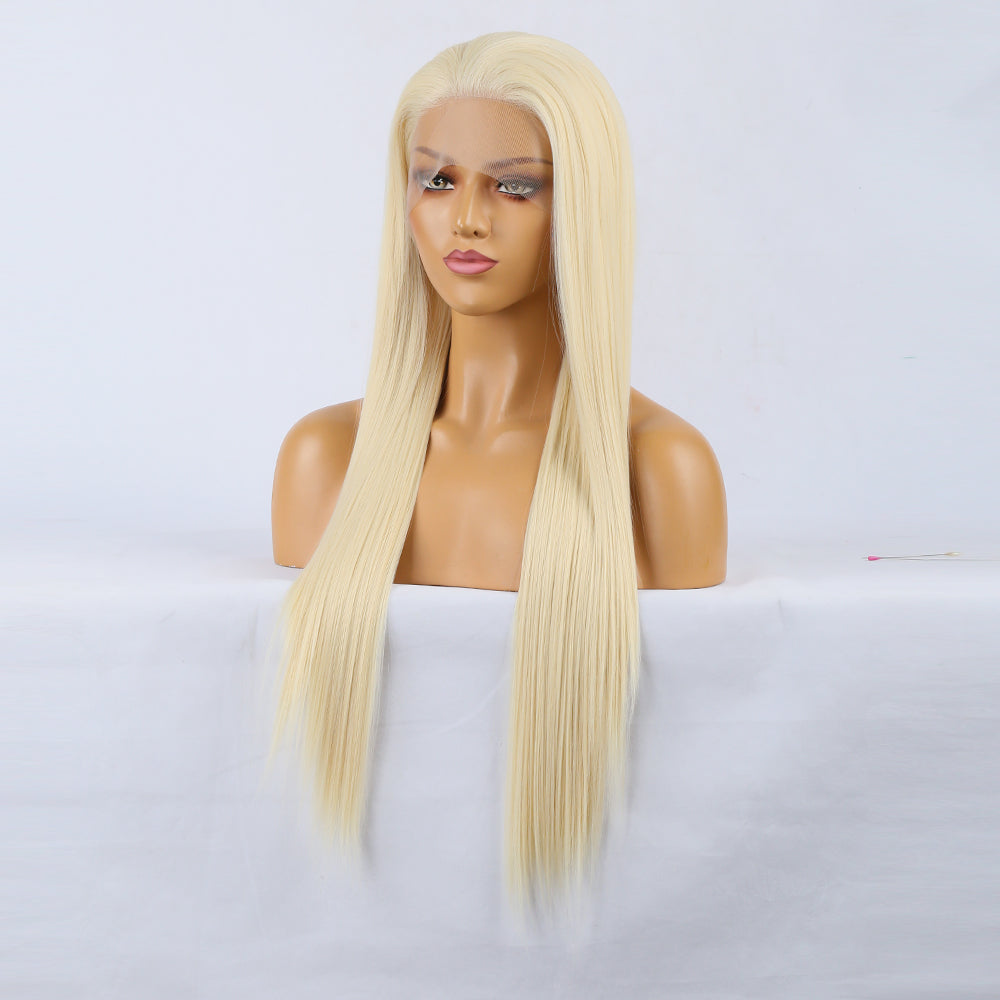 Natural Throne Front Lace Blonde Wig-Lace Front Wig-UNIQSO Canada