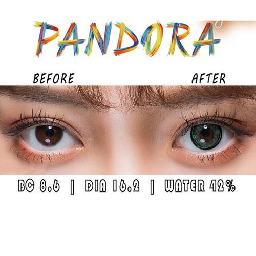 I.Fairy Pandora Green (1 lens/pack)-Colored Contacts-UNIQSO