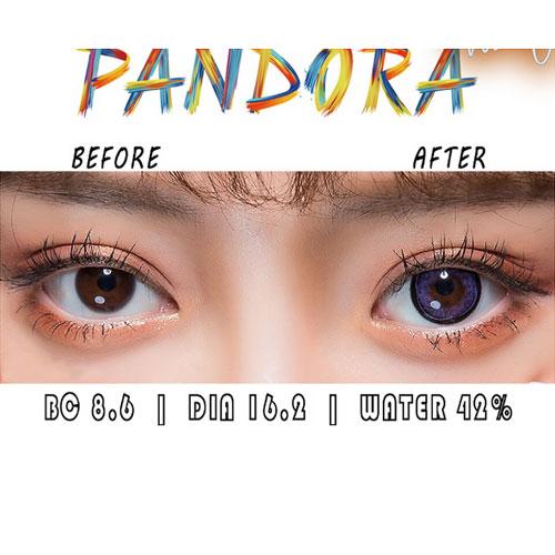 I.Fairy Pandora Violet (1 lens/pack)-Colored Contacts-UNIQSO