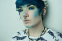 Phantasee Blue Black Sclera Contacts Thanos (2 lenses/pack)-Sclera Contacts-UNIQSO Canada