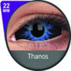 Phantasee Blue Black Sclera Contacts Thanos (2 lenses/pack)-Sclera Contacts-UNIQSO Canada