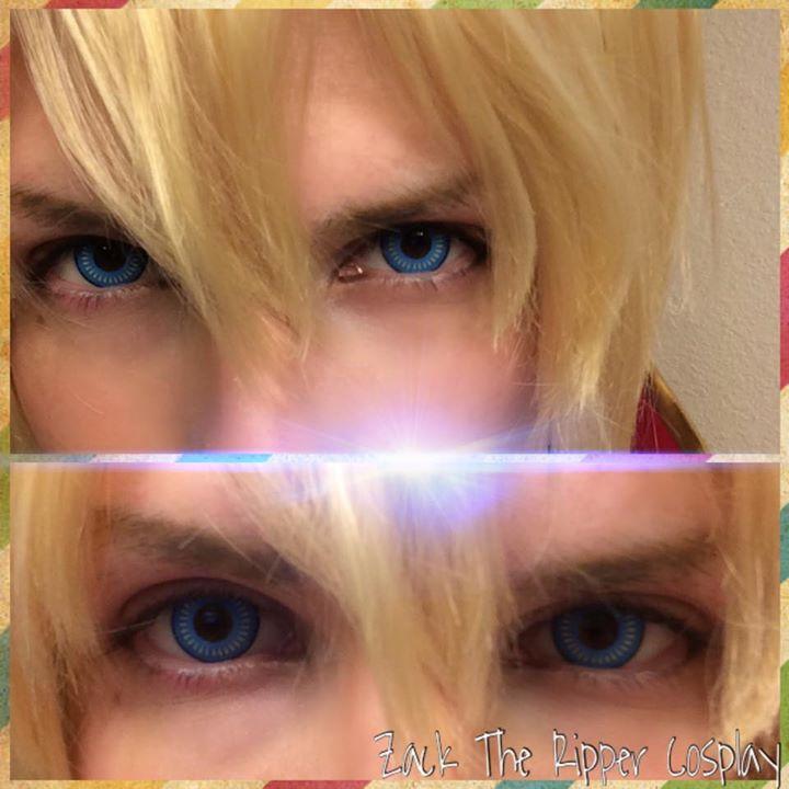 Phantasee Crazy Blue Nova (2 lenses/pack)-Crazy Contacts-UNIQSO Canada