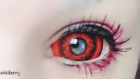 Phantasee Red Black Sclera Contacts Carnage (2 lenses/pack)-Sclera Contacts-UNIQSO Canada