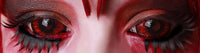 Phantasee Red Black Sclera Contacts Sunpyre (2 lenses/pack)-Sclera Contacts-UNIQSO Canada
