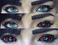 Phantasee Red Black Sclera Contacts Sunpyre (2 lenses/pack)-Sclera Contacts-UNIQSO Canada