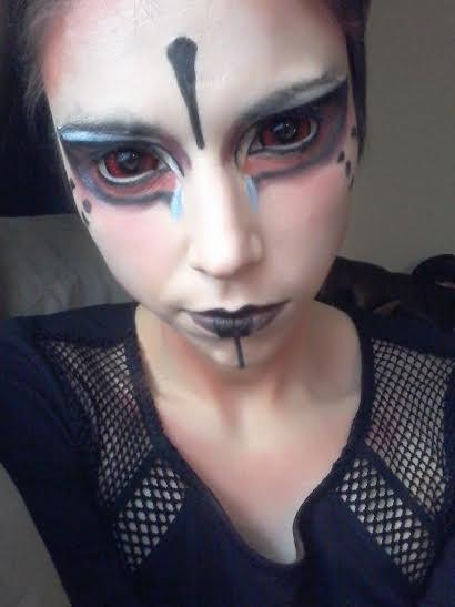 Phantasee Red Black Sclera Contacts Sunpyre (2 lenses/pack)-Sclera Contacts-UNIQSO Canada