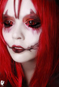 Phantasee Red Black Sclera Contacts Sunpyre (2 lenses/pack)-Sclera Contacts-UNIQSO Canada