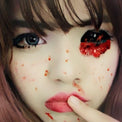 Phantasee Red Sclera Contacts Warlock (2 lenses/pack)-Sclera Contacts-UNIQSO Canada