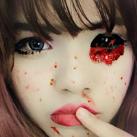 Phantasee Red Sclera Contacts Warlock (2 lenses/pack)-Sclera Contacts-UNIQSO Canada